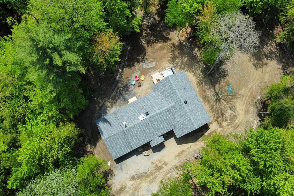Chalet Deschamps- Spa- Chien Accepte- Nature- Estrie Mansonville 외부 사진