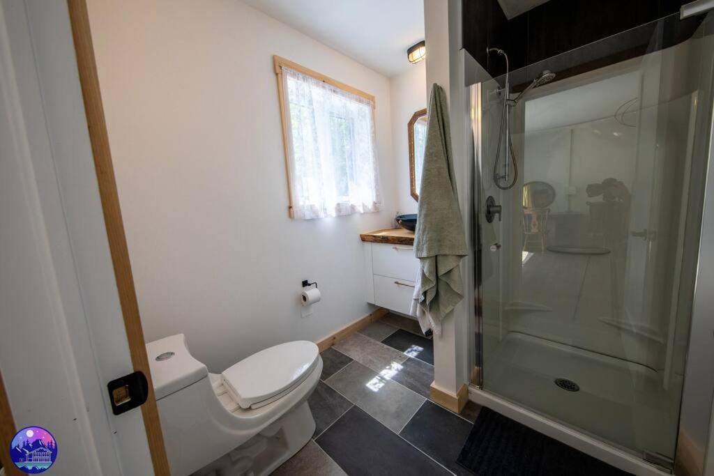 Chalet Deschamps- Spa- Chien Accepte- Nature- Estrie Mansonville 외부 사진